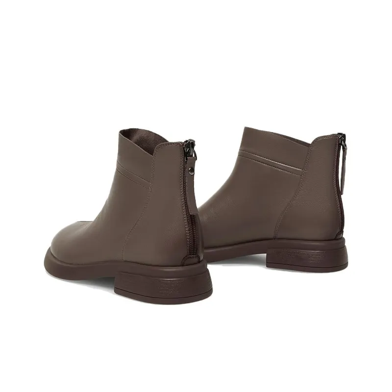BASTO Ankle Boots Low Heel Women's-8
