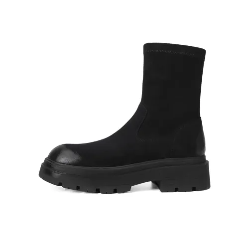 ACESC Ankle Boots Women's Black/Dark Brown