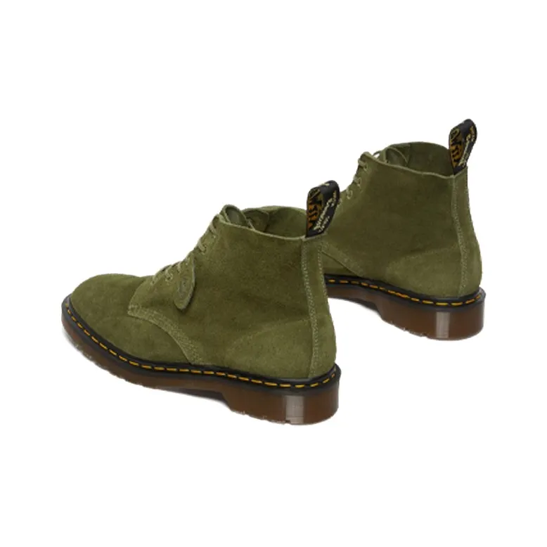 Dr. Martens 101 Suede Ankle Boot Green Desert Oasis-4