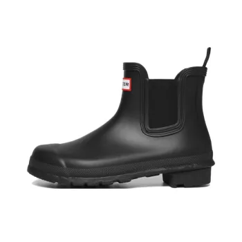 HUNTER Original Chelsea Boots Black Women's