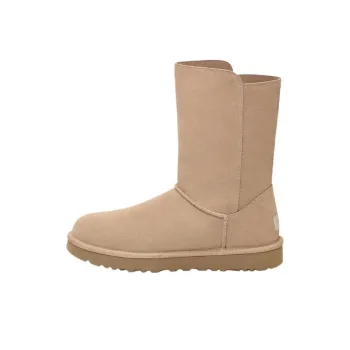 UGG Short Mid Calf Snow Boots Unisex Sand