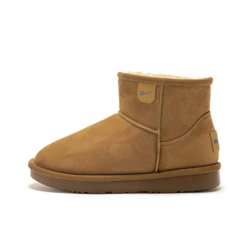 Warrior Short Snow Boots Women's Brown