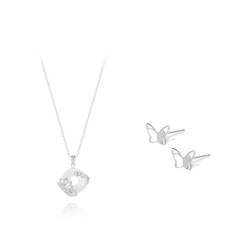 BLANK IN BLANK Zircon Necklaces Women's Anniversary Bestie Girlfriend Birthday Girl-0