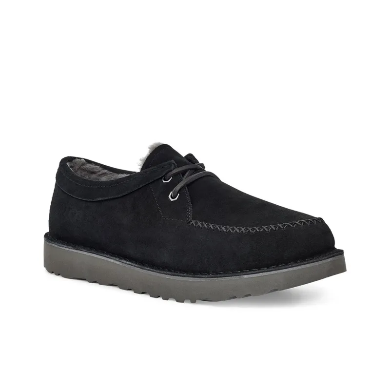 UGG Campout Lace Low Short Boots Black-2