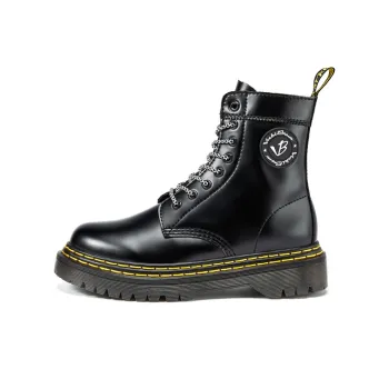 VICKI BROWN Jeans Martin Boot Unisex Black