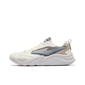 Erke Dominant 3.0 Anti Slip Wear Resistant Low Top Casual Shoes Men's White Gray Brown