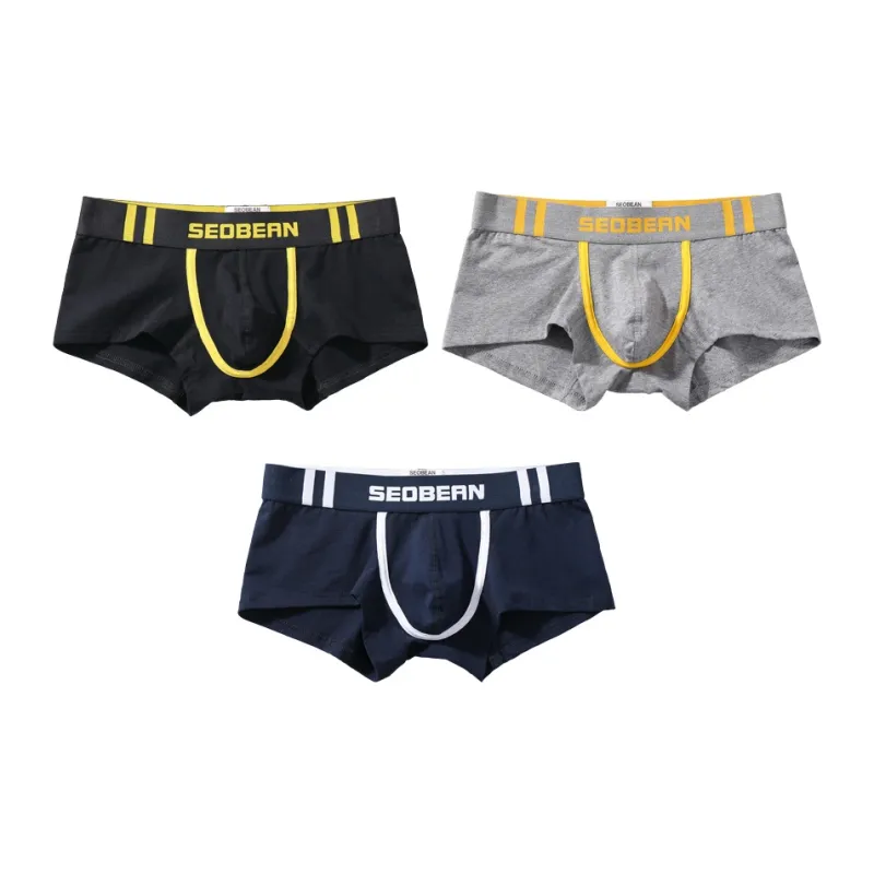 SEOBEAN Underpants Men's Combo Set-4