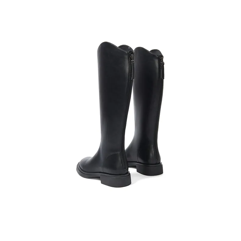 PT'SON Knee high Boots 3.5cm Women's-3
