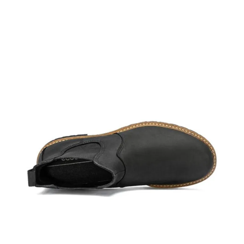 Ecco Short Chelsea Boots Women's Black-3