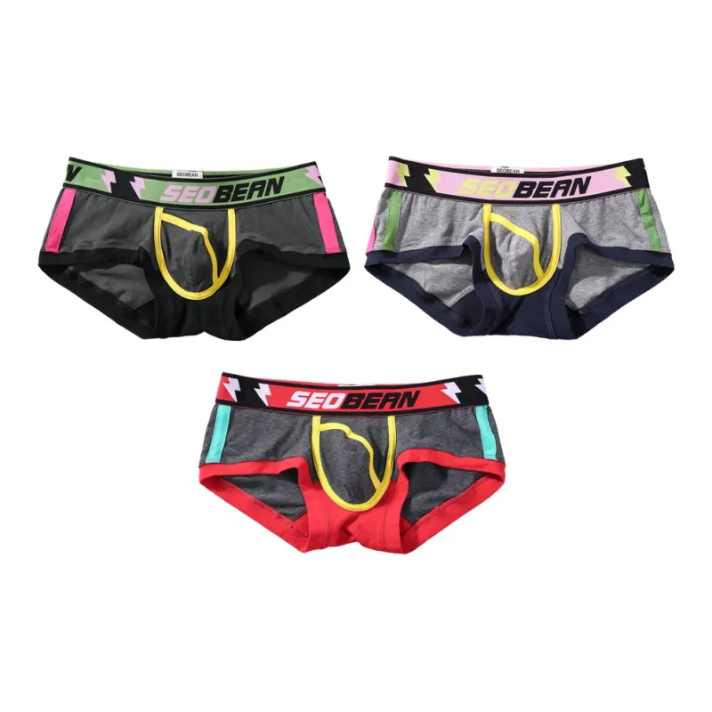 SEOBEAN Underpants Men's Combo Set-4