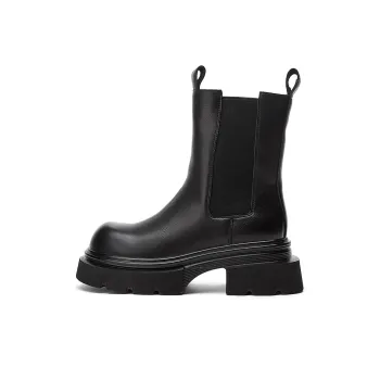 Jin Baichuan Short Chelsea Boots Women's