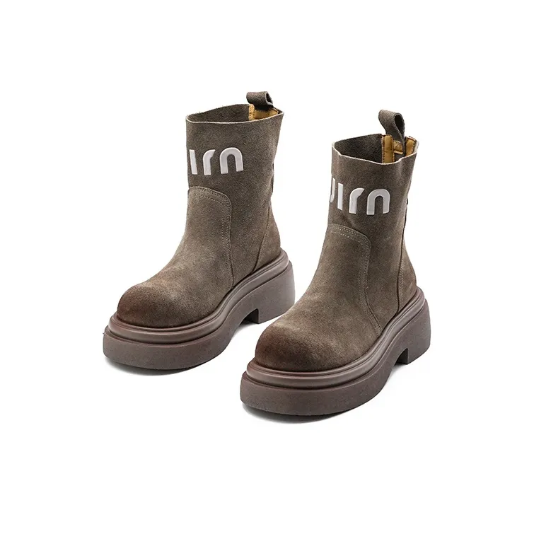 Little Sue Unique Design Trendy Fashion Slim Boots Ankle Boots 5CM Women's-6