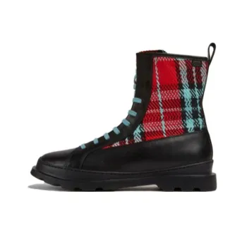 CAMPER Check-print Boots
