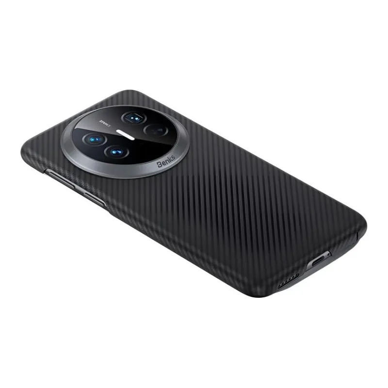 Benks Kevlar Material Extra Thin Magnetic Charging Phone Cases Compatibility With Huawei Mate 70/Pro+ Business Formal-0