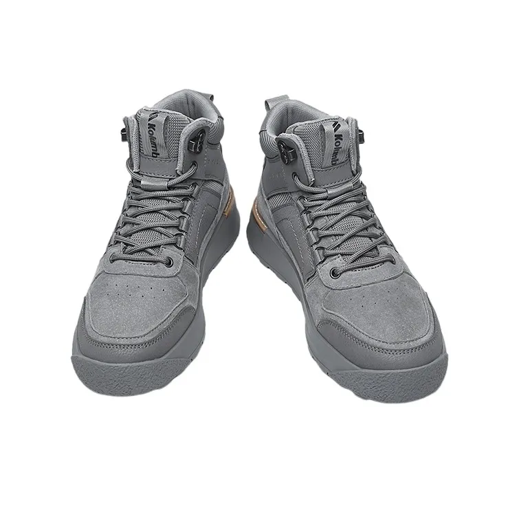 Kolumb Ankle Boots Men Gray/Light Sand/Wheat-5
