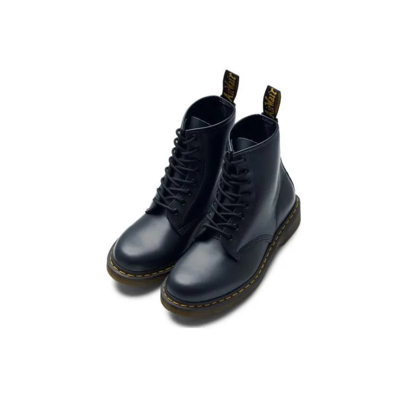 Dr.Martens 1460 Smooth Leather Lace Up Boots 'Navy Blue'-1