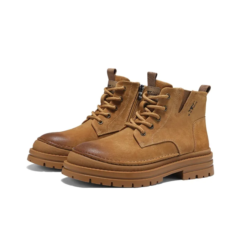 G.N.SHIJIA Short Martin Boot Men's-7