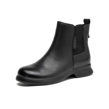AOKANG Short Chelsea Boots 3cm Women's Black