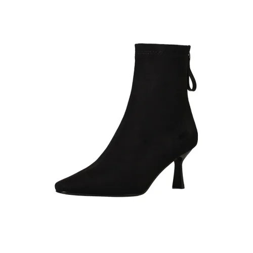 【dme】 Ankle Boots 6.5cm Women's Black