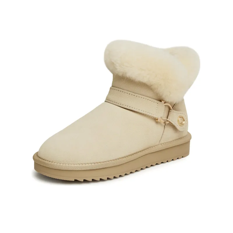 Teenmix Short Snow Boots 3cm Women's-16