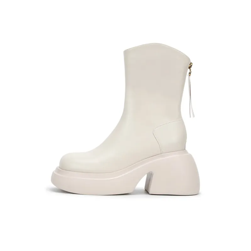 SATURDAY MODE Ankle Boots 8cm Unisex-4