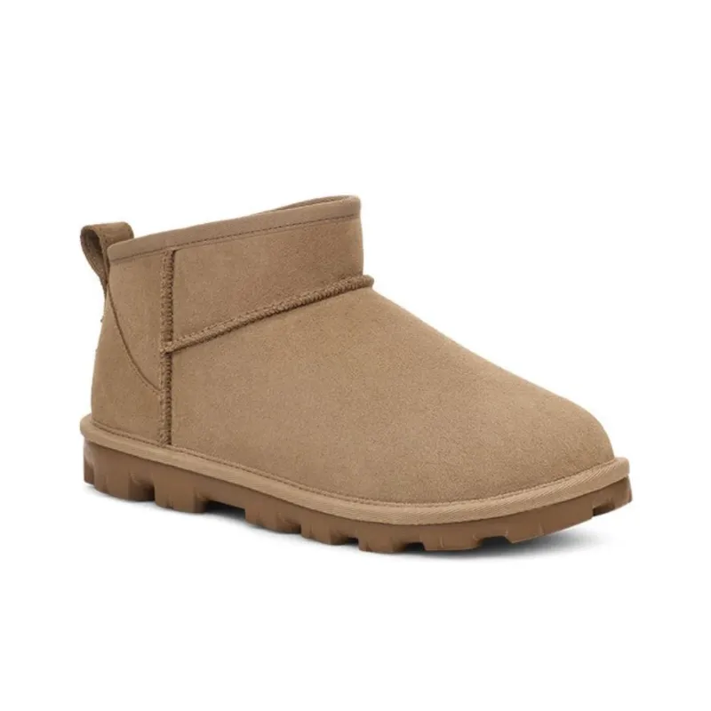 UGG Warm Short Snow Boots Unisex Brown-1