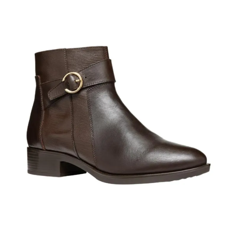 GEOX Felicity Ankle Boots 3.5cm Women's Brown-1