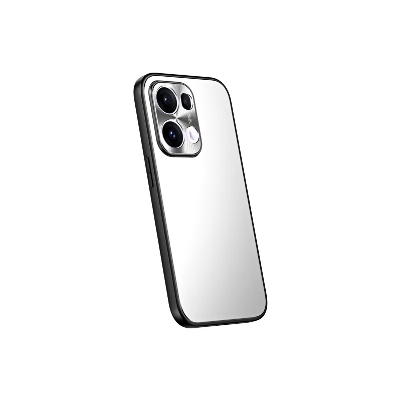 ZHUOJI Matte Material Aurora Invisible Stand Phone Case Compatibility Opporeno13pro/reno12/11pro+/Reno10-6