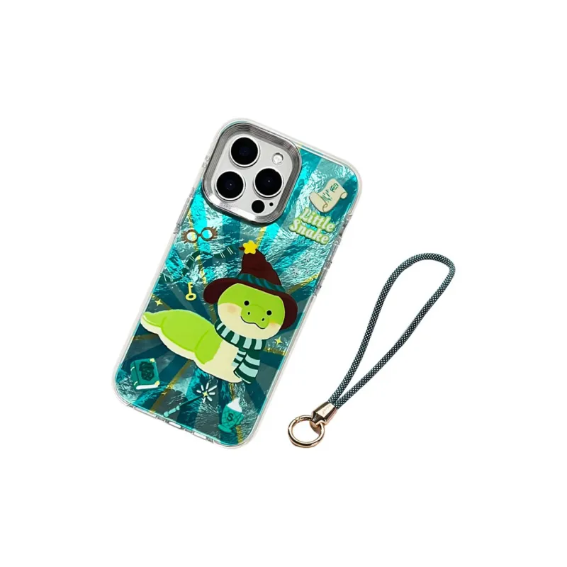 HUANBAOKE TPU Material Fun Cute Harry Potter Snake Impact Resistant Phone Cases Apple 16Promax/15pro/14/13/12pro-4