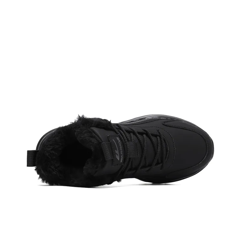 Warrior Insulated Shoes Athletic Shoes Warm Height Increasing Wear Resistant Slip Resistant Snow Boots Unisex-18