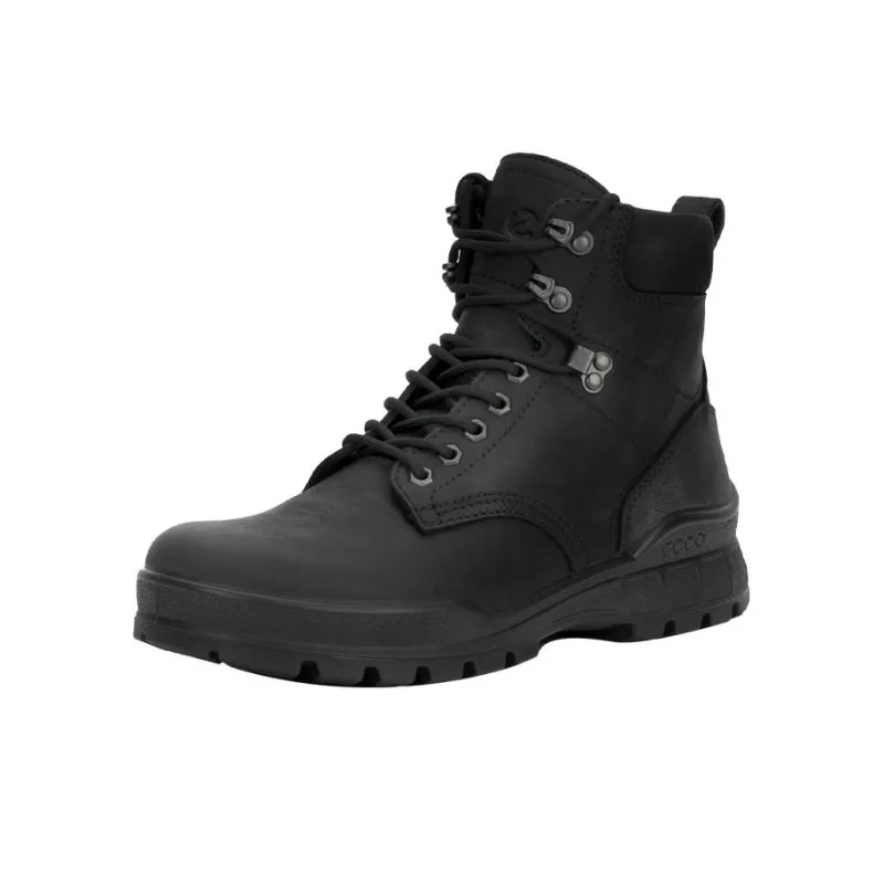 Ecco Short Ankle Boots Men's Black-1