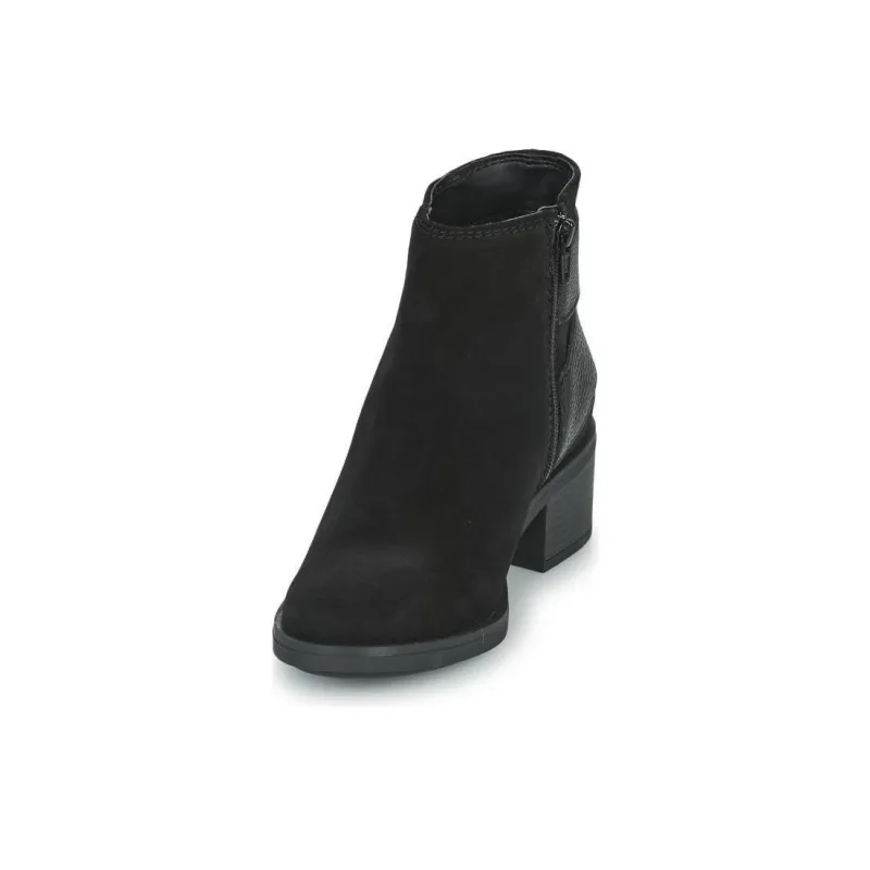 Clarks Ankle Boots 5cm Women's Black-3