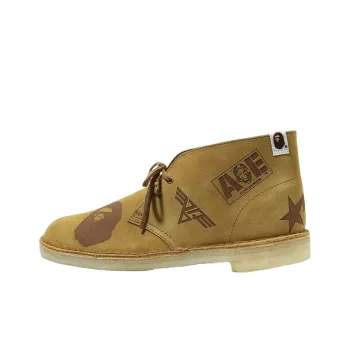 Clarks x A BATHING APE Ankle Boots Men's Light Umber