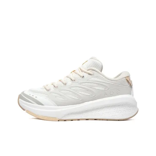 361° Type Anti-Slip Wear-sandal Low-Top Casual Running Shoes Women's White Beige
