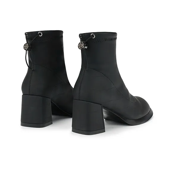 SATURDAY MODE Ankle Boots Women's White/Black-9