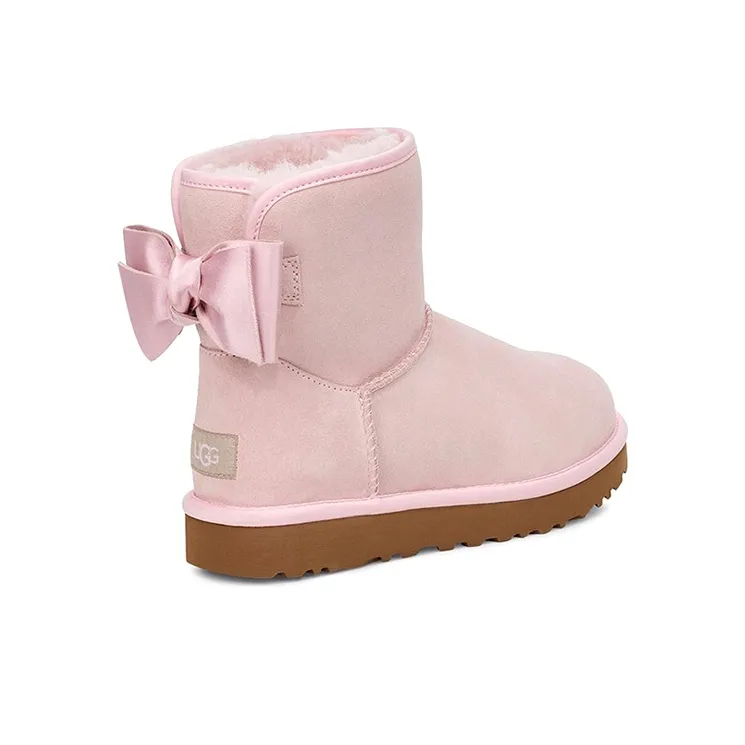 UGG Satin Bow Mini 'Pink' Women's-2