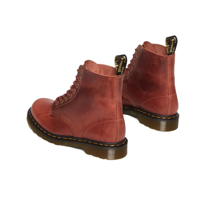 Dr.Martens 1460 Pascal Made In England Denver Leather Lace Up Boots 'Brown'-3
