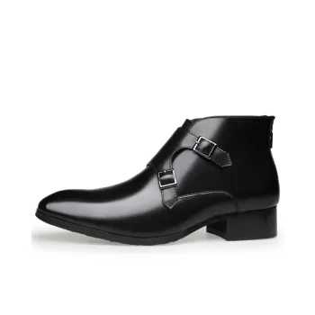 LUOMAIKE Ankle Boots Men's Black
