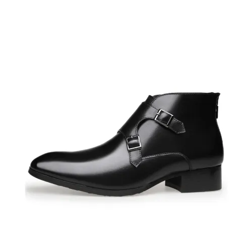 LUOMAIKE Ankle Boots Men's Black