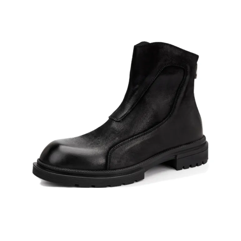 Brounvanm Ankle Boots Men Brown/Black-0