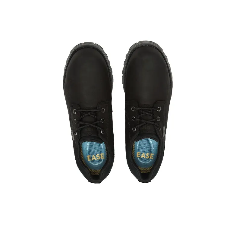 CAT Wear Resistant Cushioning Slip Resistant Ankle Length Outdoor Boots Men's Black-2