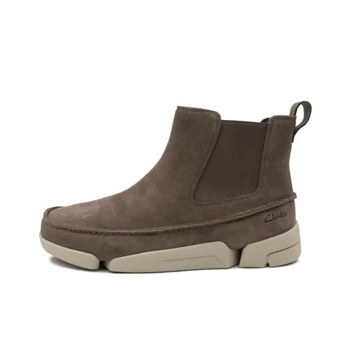 Clarks Trigenic Chelsea Boots Men's Coffee