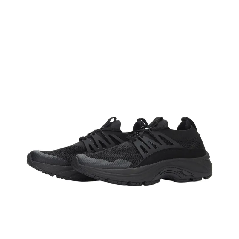 THE NORTH FACE KNIT Anti Slip Wear Resistant Low Top Casual Shoes Men's Black-3