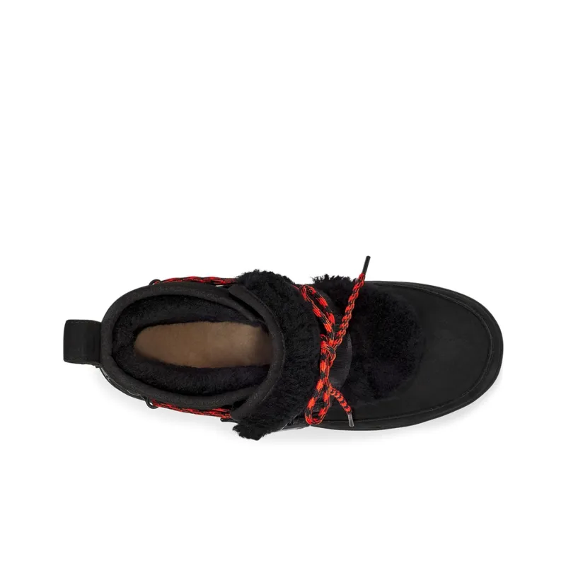 UGG Classic Weather Hiker Fleece Lined Black Women's-4