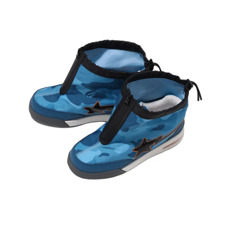 A BATHING APE Bape ZIP ROAD STA Ankle Boots Women's-7