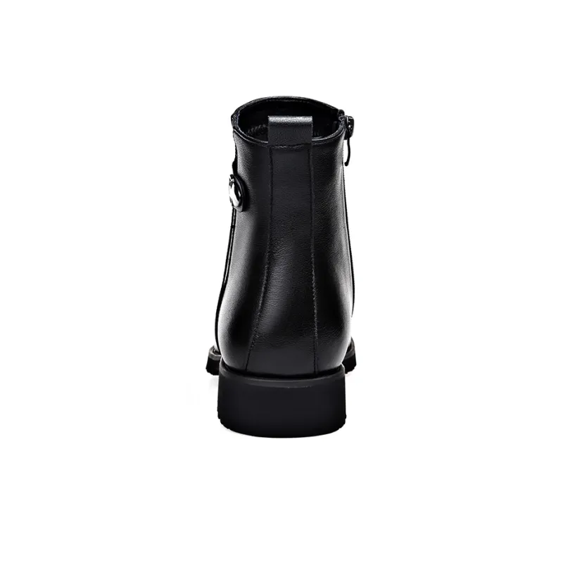 XIAOTOULANG Short Mid Calf Chelsea Boots Men's-1