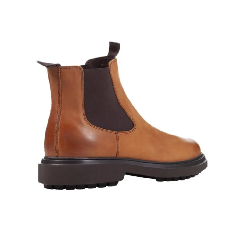 GEOX Faloria Short Chelsea Boots Men's Brown-3