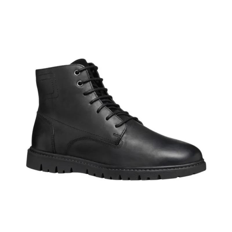 GEOX Ghiacciaio Short Martin Boot Men's Black-1