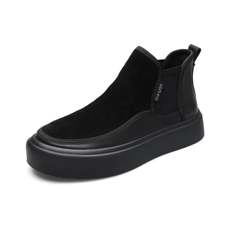 D FUSE SCANDINAVIA Chelsea Boots Men's Frosted Black-1
