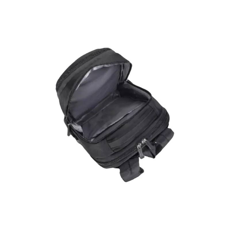 FX CREATIONS Nylon Backpack Medium Size Men's Black-5